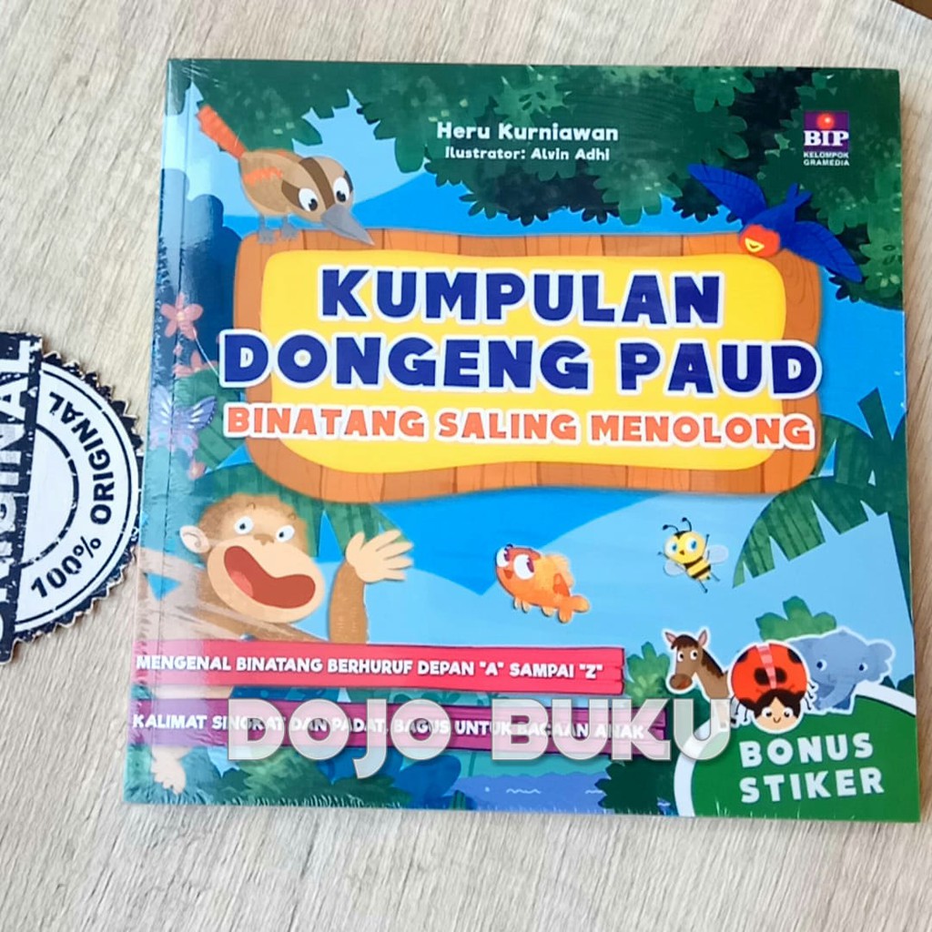 Kumpulan Dongeng Paud Binatang Saling Menolong by Heru Kurniawan