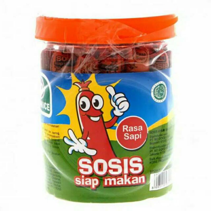 

[ORIGINAL] SOSIS SO NICE TOPLES ISI 24 BIJI