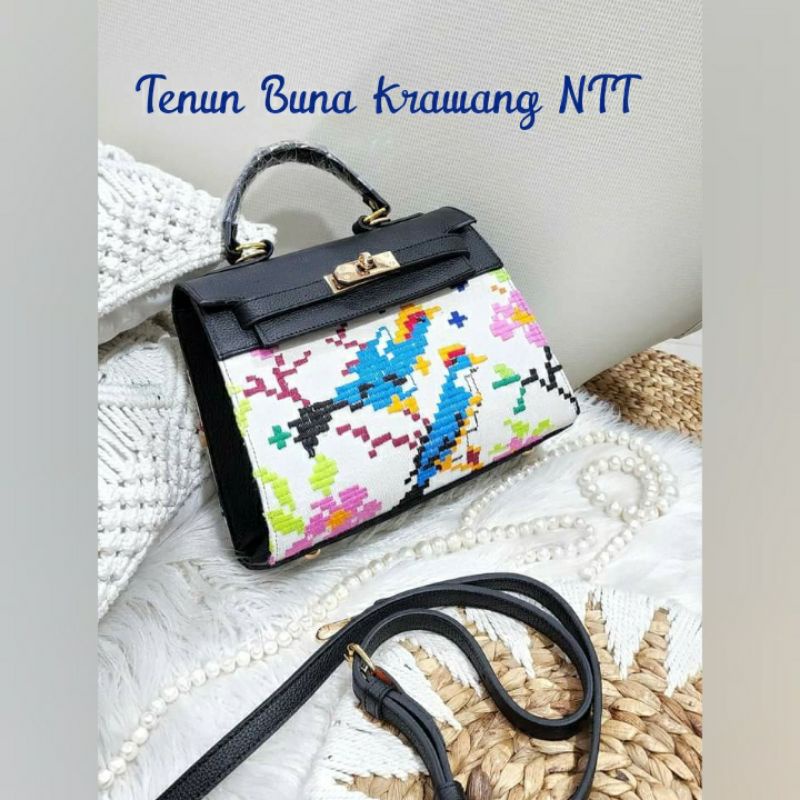 MINI HAND BAG TENUN NTT, TAS ETNIK, TAS TENUN, TAS PESTA ETNIK, TAS PESTA TENUN