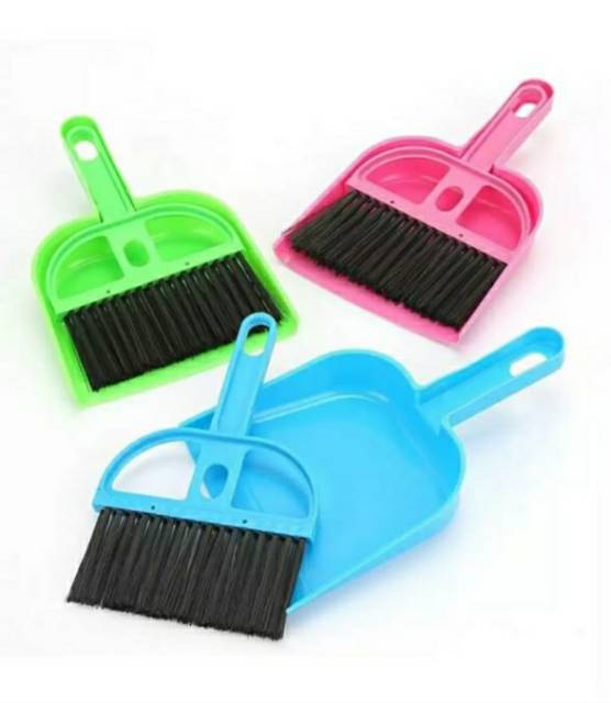 Sapu Pengki Mini Set - mini dustpan - sapu serokan set mini