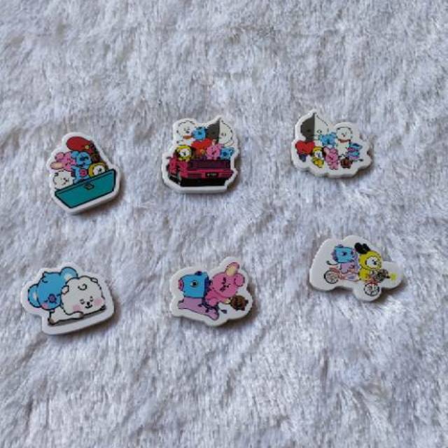 

Penghapus BTS BT21 Eraser Hapusan BTS BT21 Pensil Correction