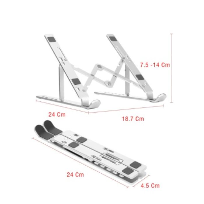 Stand Laptop untuk laptop ukuran 12-17 Inch