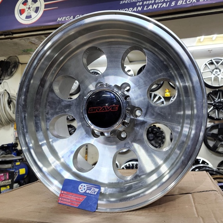 Velg Mobil Brave Jeep R16 x 8 Pcd 6x139 Et. 25