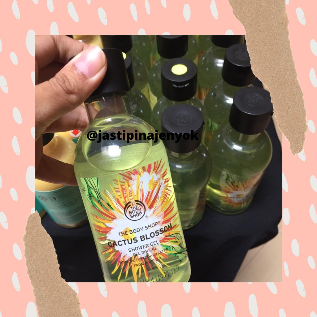 Jual The Body Shop Cactus Blossom Shower Gel 250ml (100 ORIGINAL