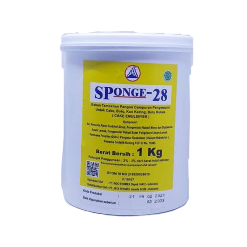 

SP 1 kg / sponge-28 1kg / cake emulsifier pengembang pelembut 1kg