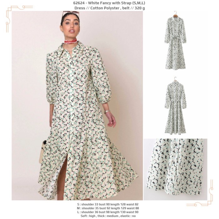 Maxi Dress Korea Dress Korea Style Dress Korea Muslim Maxi Dress Import Dress Putih Dress Korean Sty