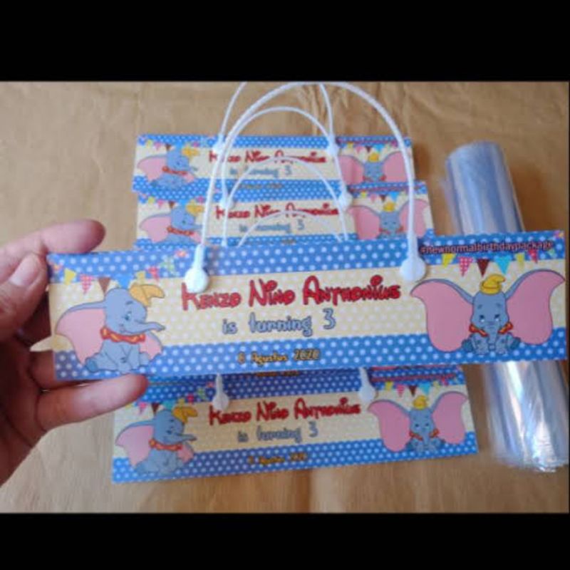 

Label Snack Ulang Tahun Custom