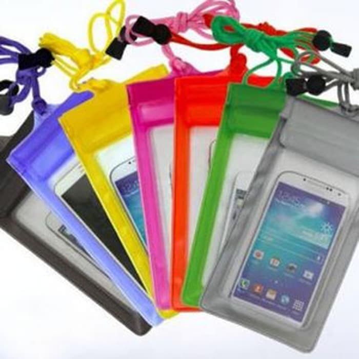 Sgmshop sarung hp waterproff case anti air besar XL max 5.8 inc cover