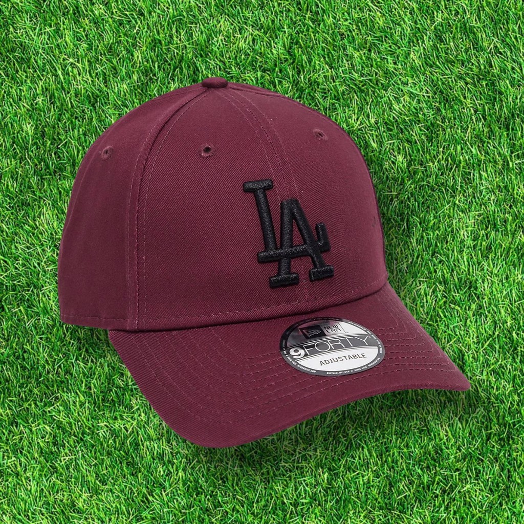 New Era 9Forty LA Dodgers Cap in Red Original