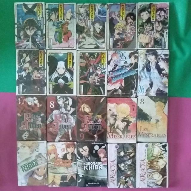 Komik SEGEL ORIGINAL abjad P-Z