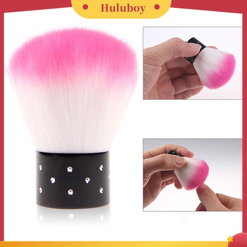 Huluboy Huluboy♡ Brush Lembut Warna-Warni Untuk Membersihkan Debu Akrilik &amp; UV Gel