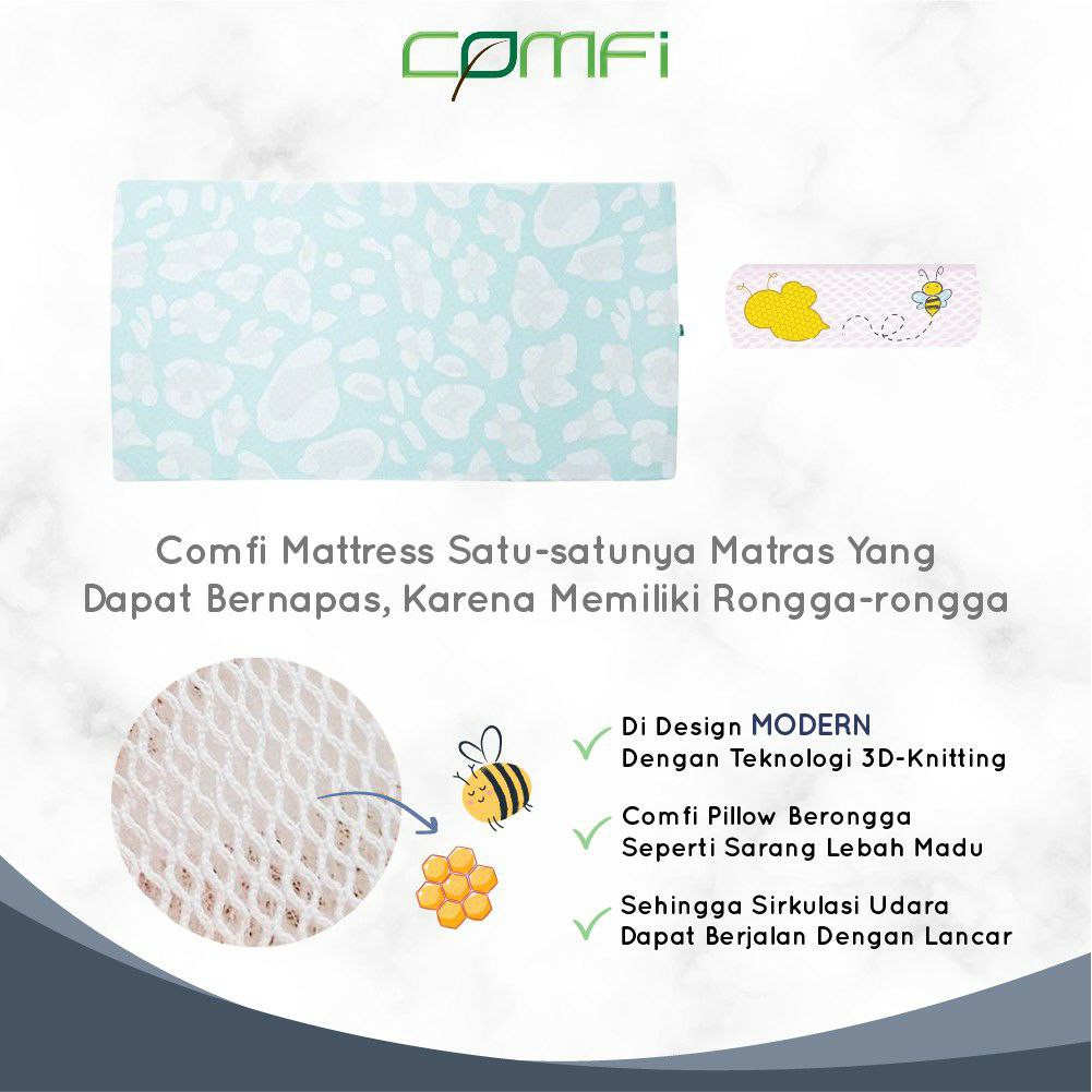 Comfi Breathing Mattress 60 x 120cm Matras Tidur Bayi