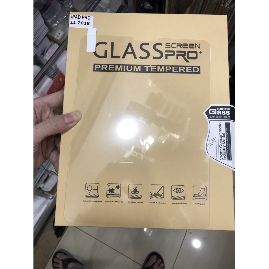 Tempered Glass / screen protector / anti gores IPAD PRO 11 INCH 2018