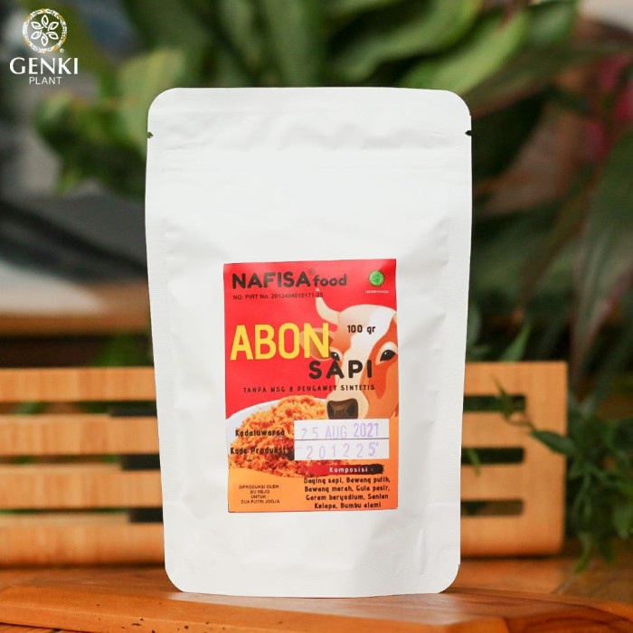 

ABON- NAFISA FOOD ABON SAPI - 100 G -MAKANAN-KERING.