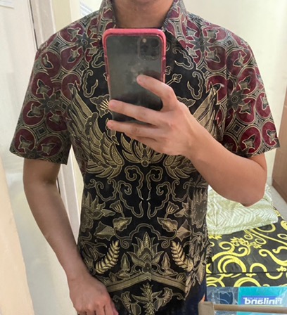 Maginot Kemeja Batik Pria Arjuna-ss Lengan Pendek