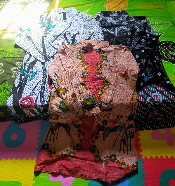 Terlaris Serut Genes Jelita Tunic Navbor Yelbor Whitbor Creambor Tunik Batik Modern Hrb030 Dolbi Dob