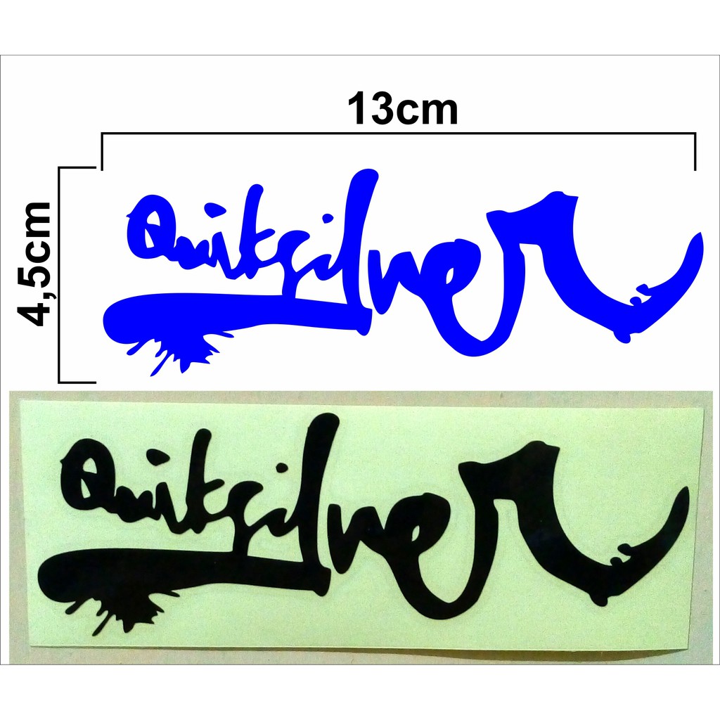 

Stiker cutting quiksilver