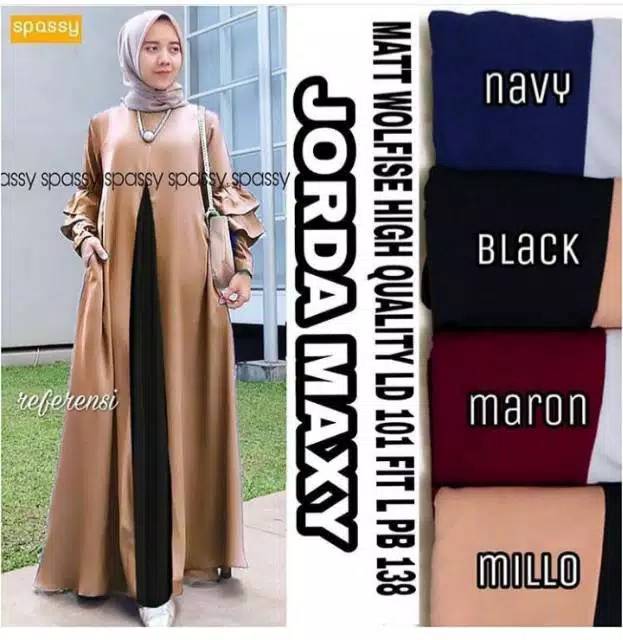 JORDA MAXY/GAMIS MUSLIM DRESS-2
