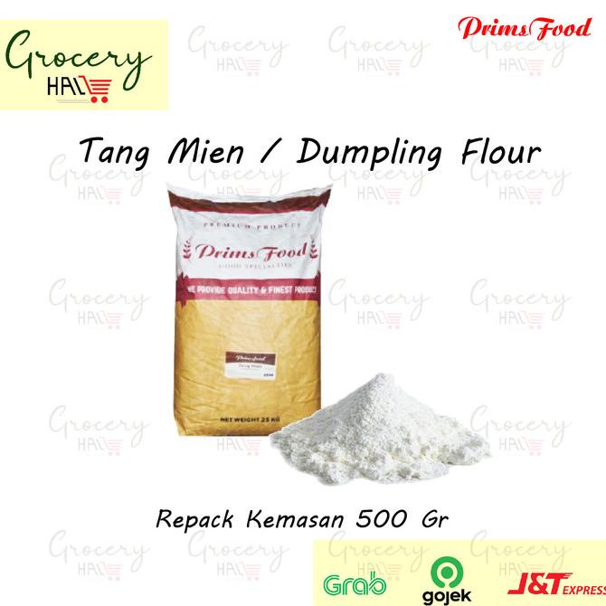 

Big Sale TEPUNG TANGMIEN REPACK 500 GRAM ( TEPUNG DIMSUM / BAPAO ) Big Sale