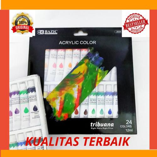 

Best Cat Acrylic 24 Colors 12ml Bazic