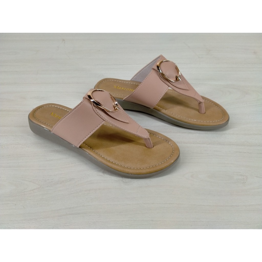 SANDAL WANITA / MASCOTTE / SANDAL MASCOTTE BX1 118.000 PINK / SANDAL CASUAL / FLAT SANDAL