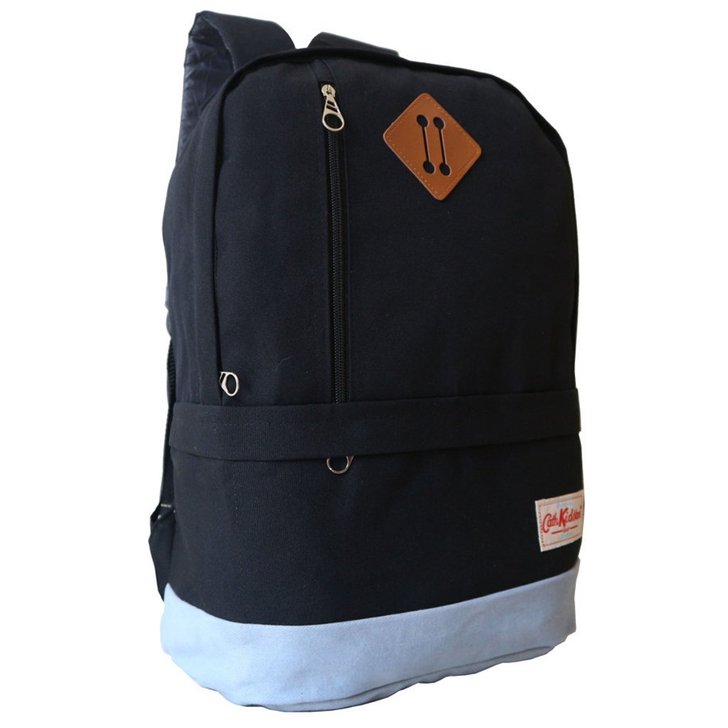 Tas Ransel Sekolah SD SMP SMA Kuliah Travelling Kanvas Simpel Distro Cowok Cewek Murah Backpack