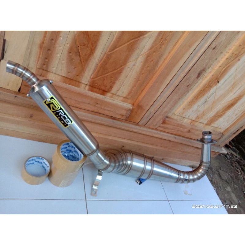 KNALPOT RX-KING KOLONG COBRA STAINLESS RCB