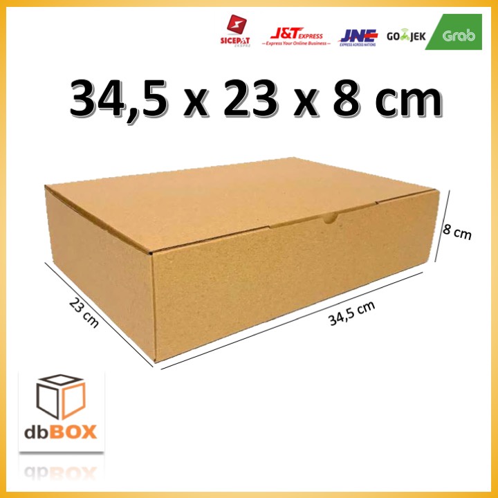 

Kardus 34,5x23x8 cm | Box Die Cut & Easy Usage |Box Aksesoris & Pizza