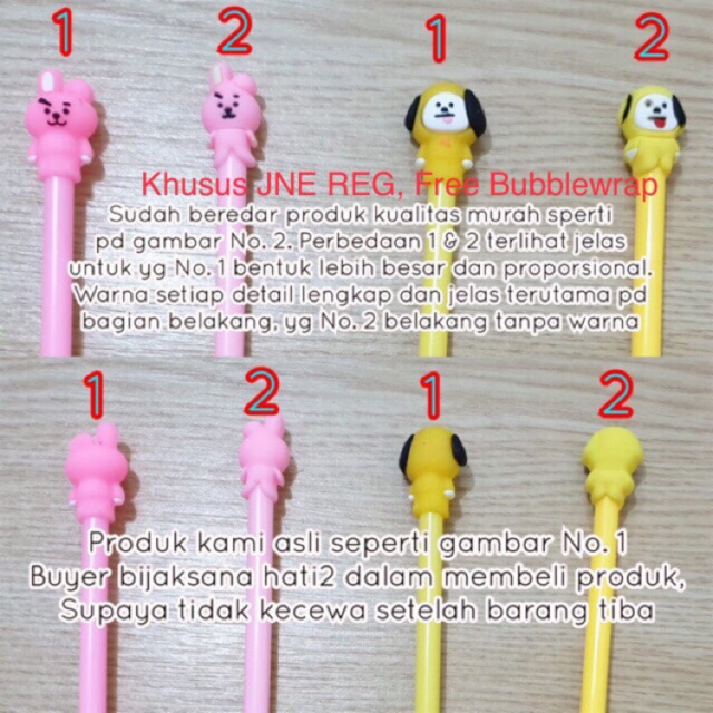 

COD BT21 NY Store CEK VIDEO > LENGKAP Pena Kpop Chimmy Cooky Koya Mang RJ Shooky Tata BTS Pulpen Pen