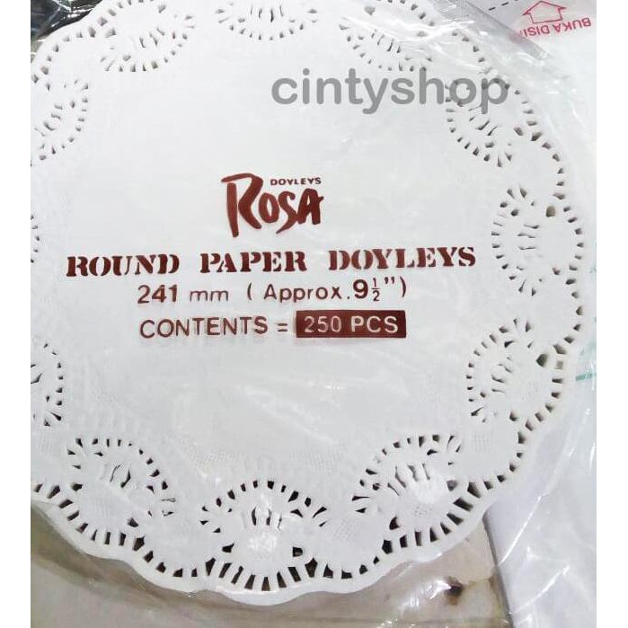 

Paling Laris ✦ Paper Doilies 9,5" Rosa / Alas Renda / Doyles / Renda Kertas,,