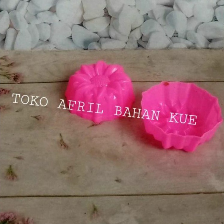 cetakan bentuk bunga teratai cetakan kue agar puding