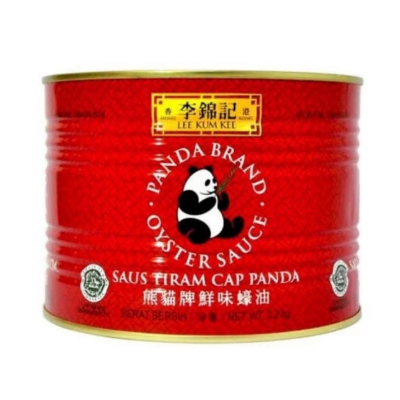 

Lee kum kee cap panda kaleng 2,2kg / oyster sauce