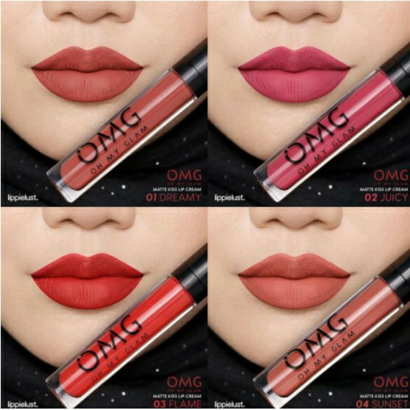 [OMG] OH MY GLAM LIP CREAM MATTE  / LIP MATTE VIRAL / LIP CREAM OMBRE NEW