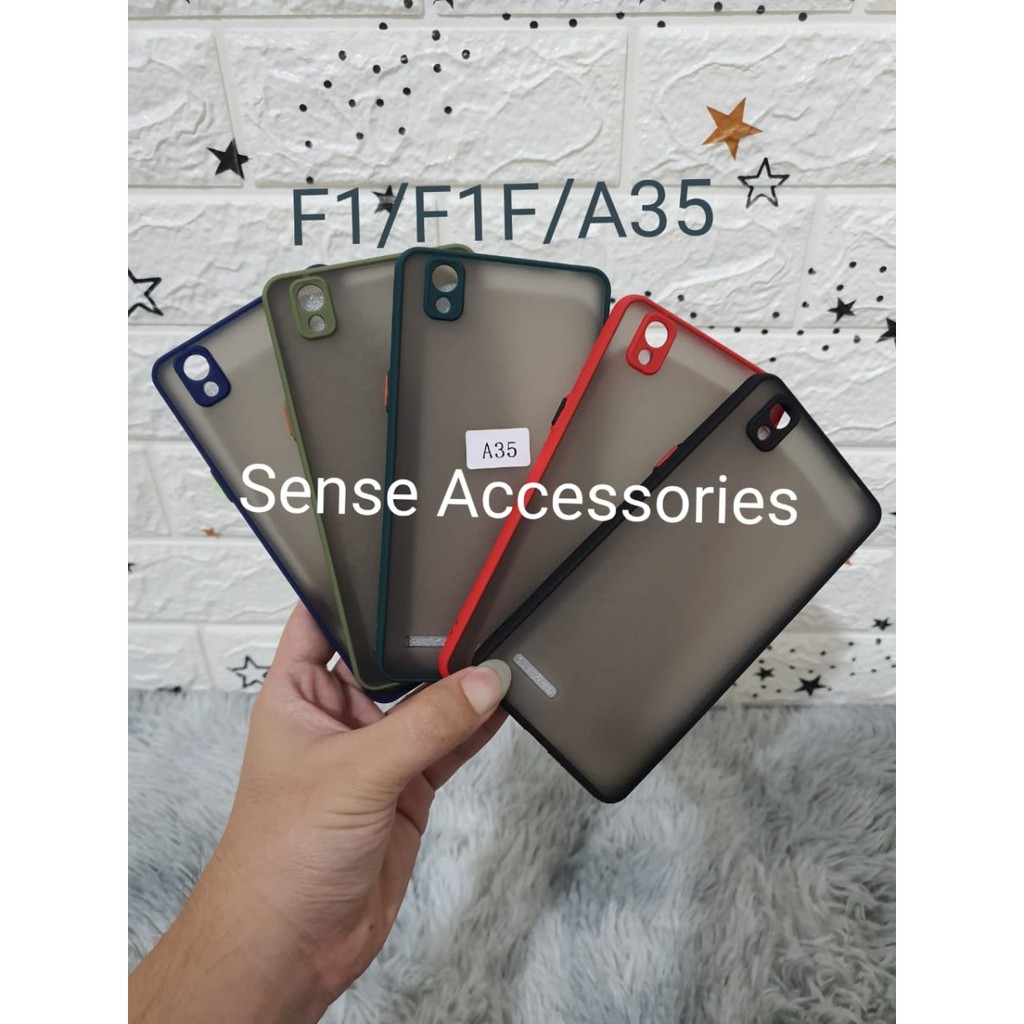 OPPO NEO 7 A33 F1 F1F A35 F1 PLUS F1+ Case Dove Matte Mychoice Transparan Slim Case Fuze Macaron