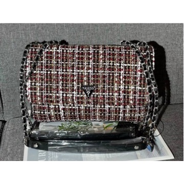 *PGBAGS*TAS SELEMPANG/BAHU WANITA GSS/GUESS* RAJUT RYAN CROSSBODY BAG IMPORT/PREMIUM#155642