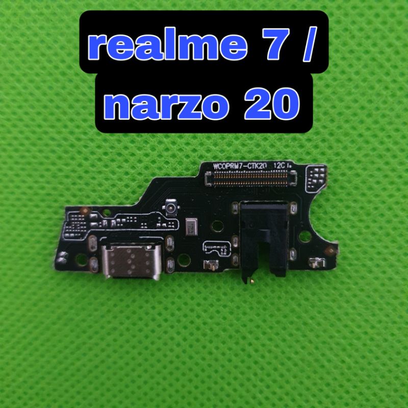 board papan pcb cas charger realme 7 narzo 20 pro