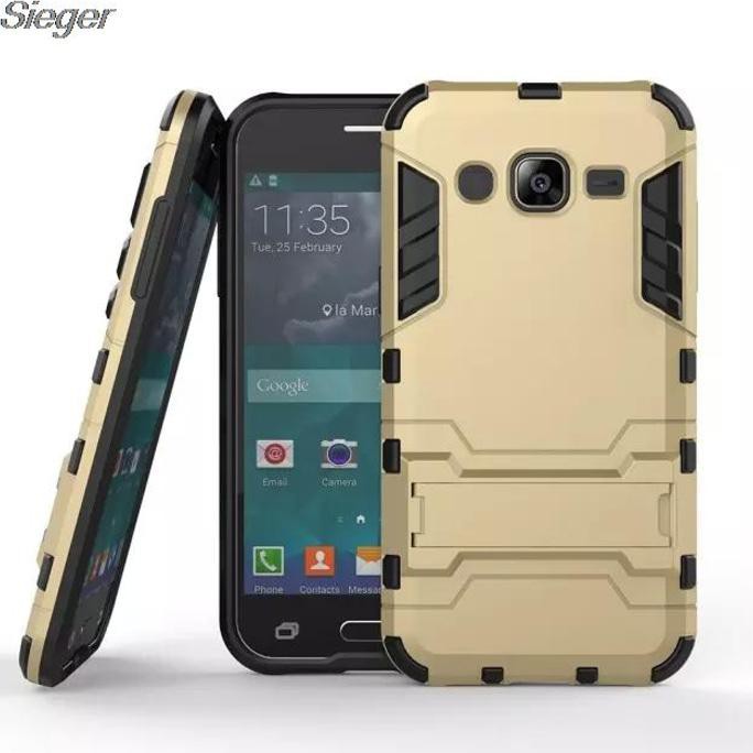 NEW CASE IRON MAN SAMSUNG J2 2015 J200 STAND ROBOT/TRANSFORMER(HARD COVER) MILENIA