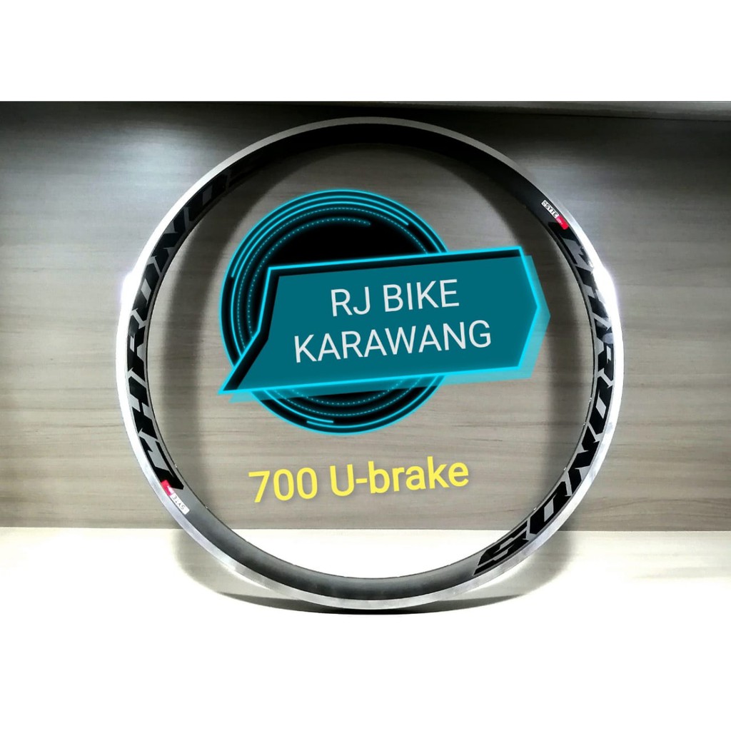 Rims Road Bike Balap Syte 700C U brake 28 Hole