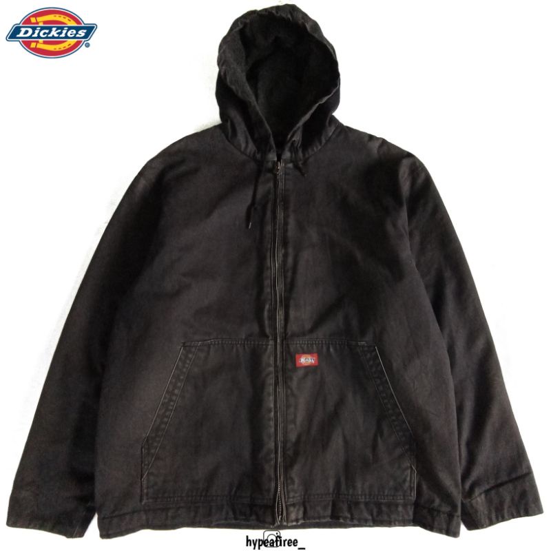 Vintage Dickies Sherpa Duck Active Hooded Jacket Made Sri Langka