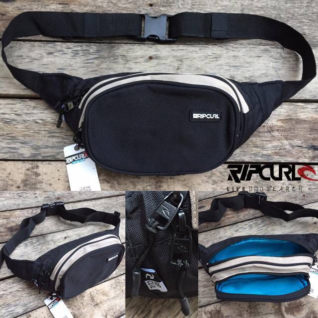 Waist Bag Rip Curl Stealth ECO Black/Brown Original