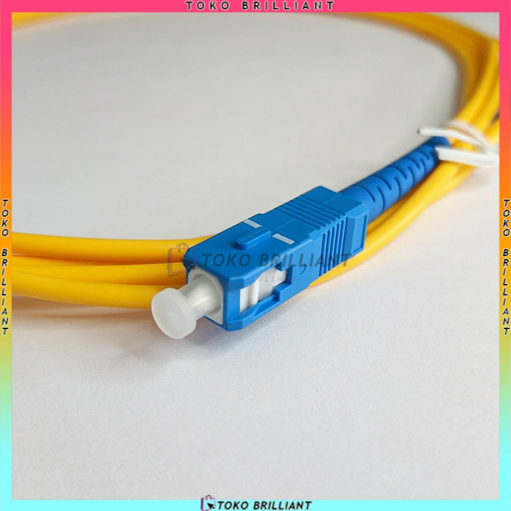 1M,2M,3M,5M Patchord SC to SC kabel cable fo ftth  SC - SC -1PCS