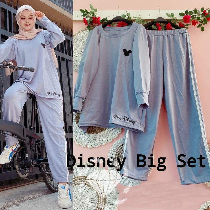 SET CELANA DISNEY, BABYTERRY, GAMIS HIJAB MUSLIM, SETELAN OLAHRAGA