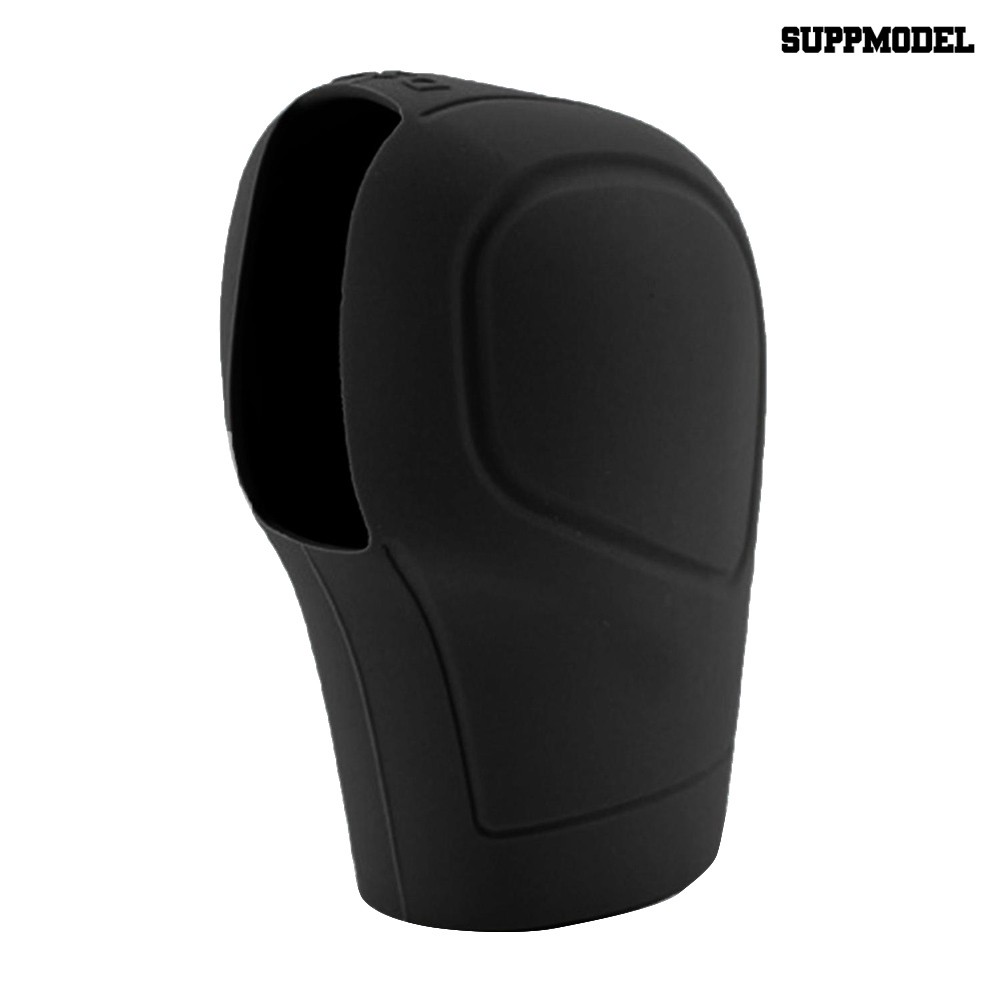 Suppmodel 1pc Cover Knob Persnelingrem Tangan Bahan Silikon Untuk Mobil