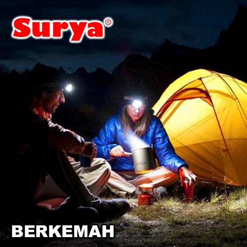 Surya Senter Kepala Selam LED Super Terang Lithium SYH L505R WHITE 50 Watt Super LED Rechargeable