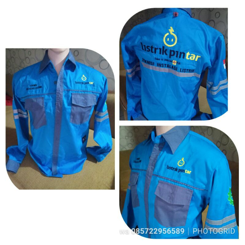 BAJU LISTRIK PINTAR / TEKNIK LISTRIK / PLN JARINGAN
