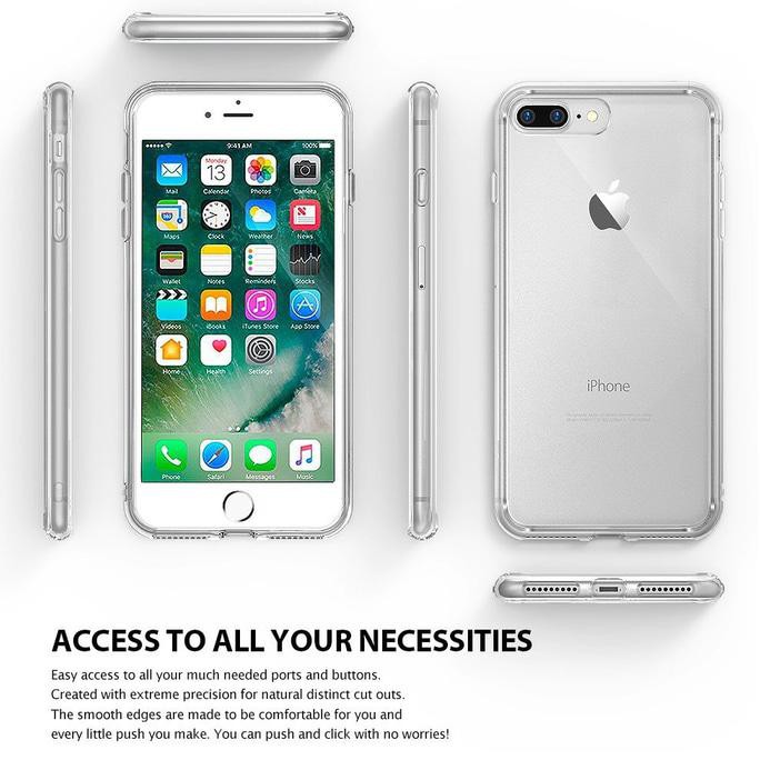 CASING RINGKE FUSION IPHONE 7 PLUS , HARDCASE IPHONE 7+ ORIGINAL 100%