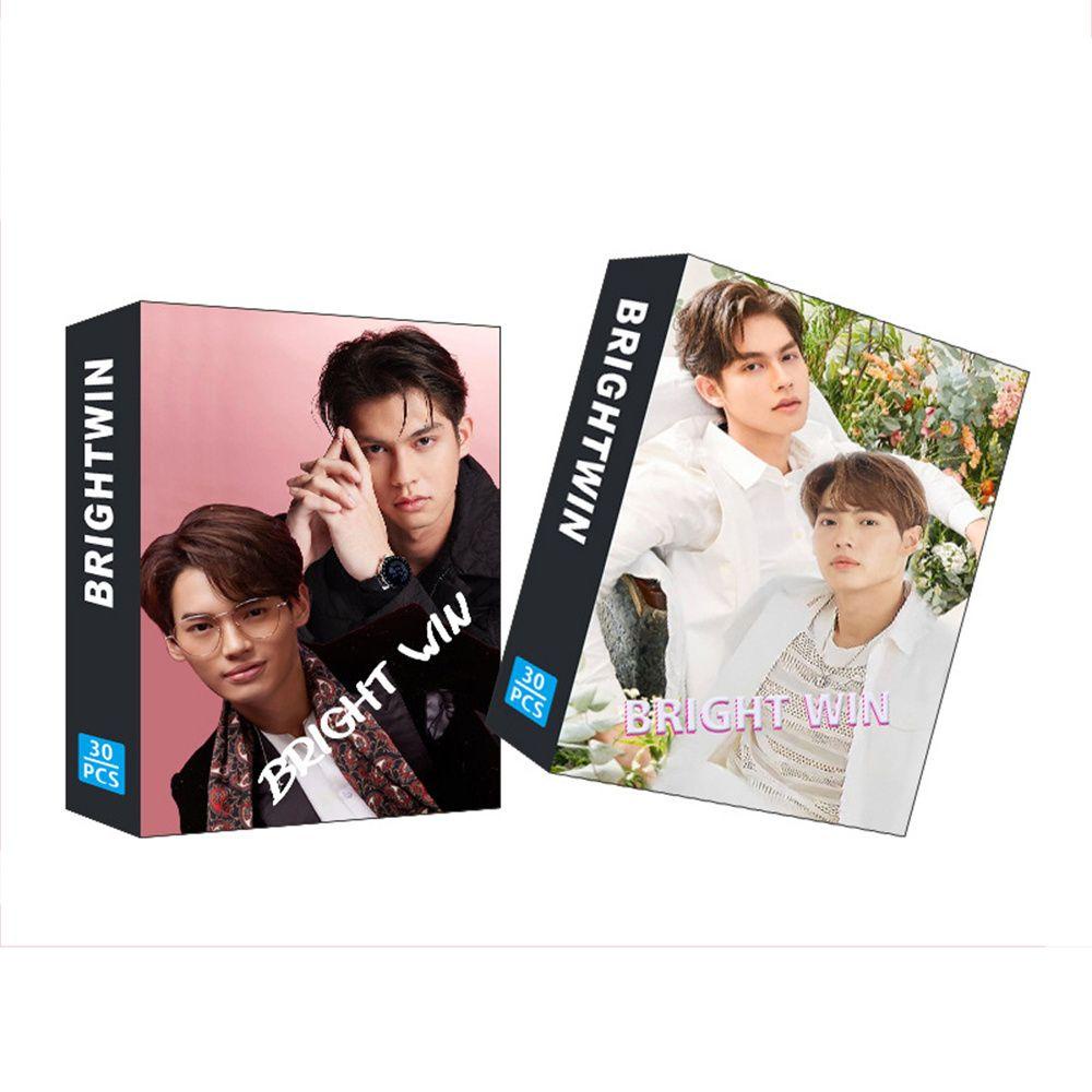 Mxbeauty THAILAND F4 Lomo Card 30pcs/set Koleksi Dew Nani Bright Win Postcard Hadiah Kartu Pesan Mini Postcard