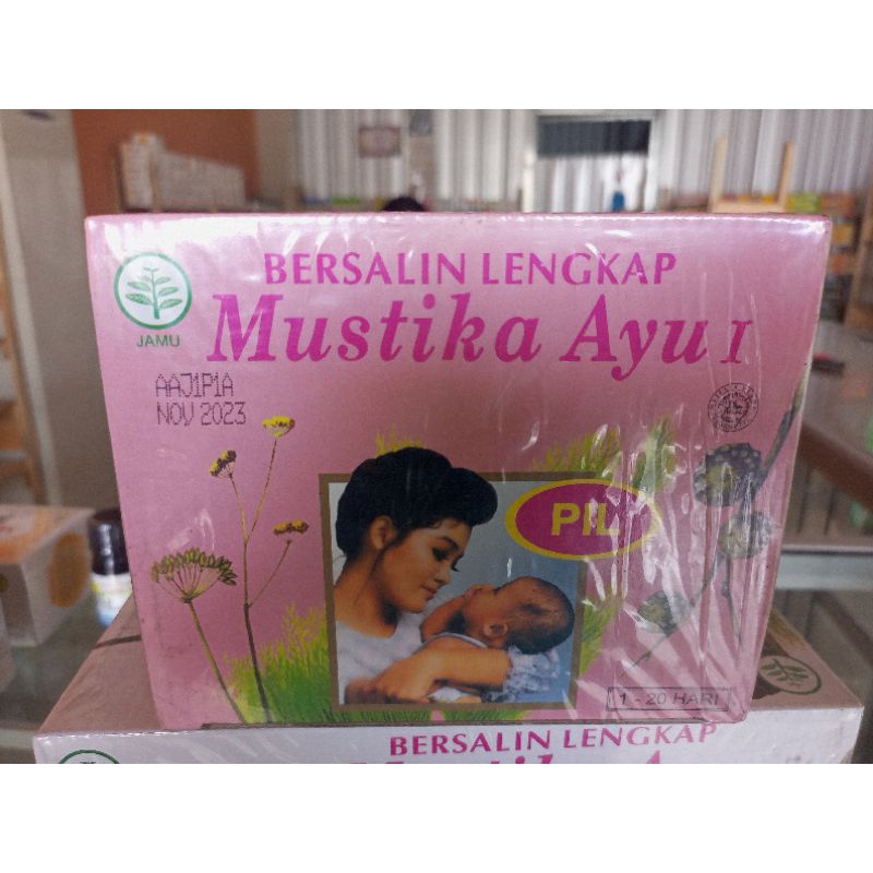 jamu bersalin lengkap mustika ayu