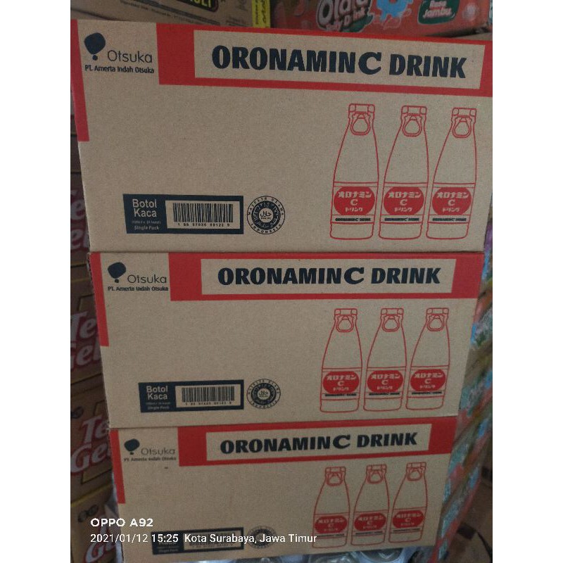 

oronamin c drink 120 ml isi 24 botol