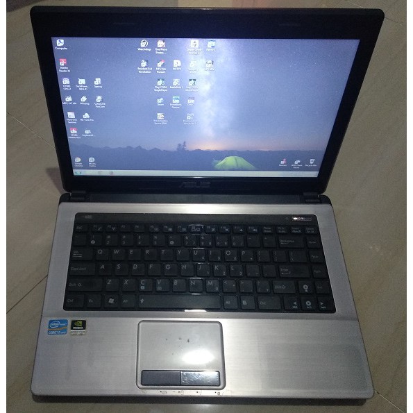 Laptop Asus A43sv Core I7 2630qm Ram 4gb Hdd 640gb Nvidia Gt540m Tota 3 8gb Second Murah Gan Shopee Indonesia